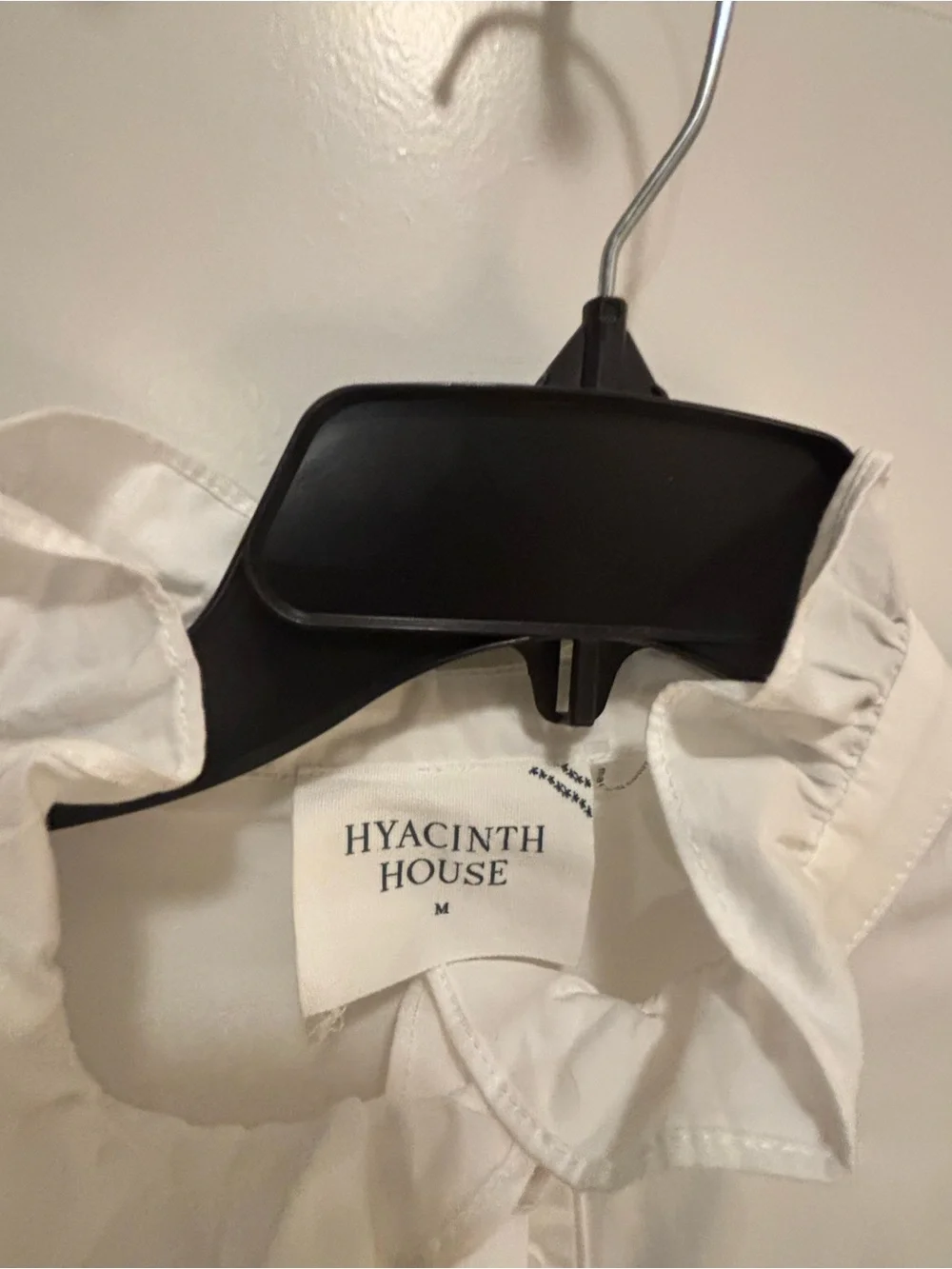 Tuckernuck Hyacinth House Eliza Midi Dress White and Navy Sz Medium Worn Once - Picture 3 of 3